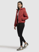khujo-jacke-shelly-pale-red-damen-sommerjacke-im-packbag image 2