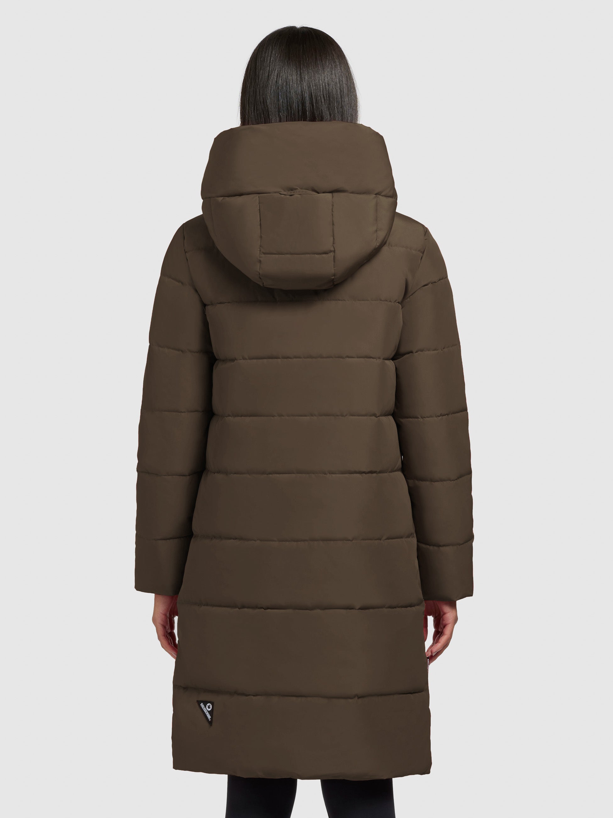 khujo-mantel-jilias4-damen-khaki-lange-winterjacke-wattiert image 3