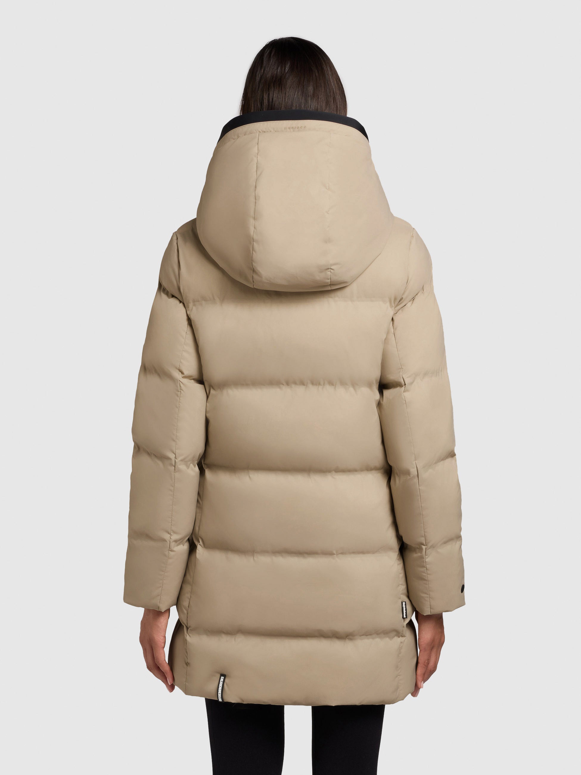 khujo-jacke-tanare3-beige-damen-steppjacke-regular-fit-wattiert image 3