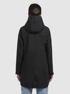 khujo-coat-venga-damen-kurzmantel-black-baumwollmix image 3