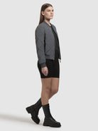 khujo-jacke-ange-blaugrau-kurze-bomber-steppjacke-regular-fit image 6