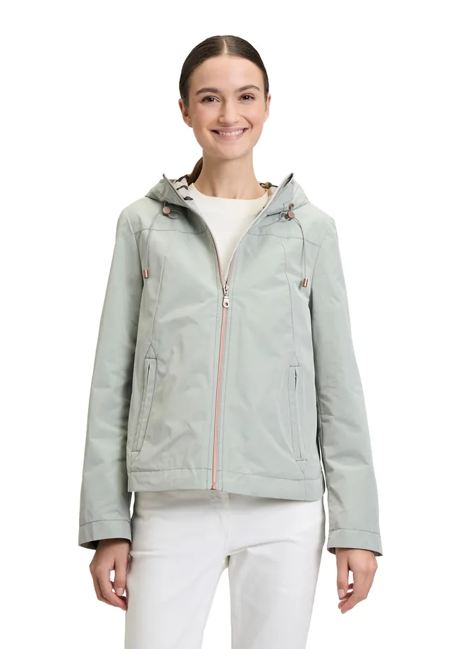 gil-bret-damen-sommerjacke-mit-kapuze-karo-futter image 1