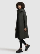 khujo-mantel-pinax-sommerparka-in-dark-green image 2