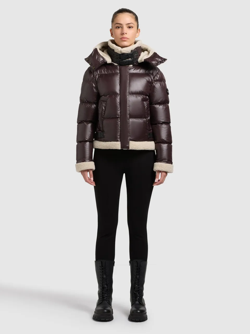 khujo-jacke-nessie2-damen-steppjacke-kurz-moody-plum image 1