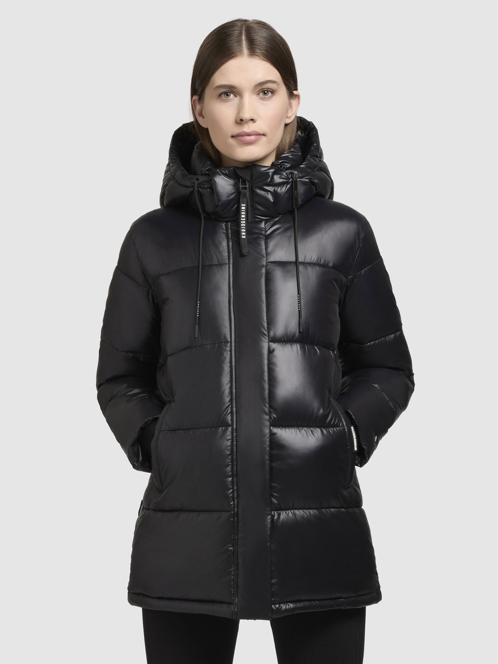 khujo-jacke-word3-satin-damen-steppjacke-regular-fit-schwarz image 4