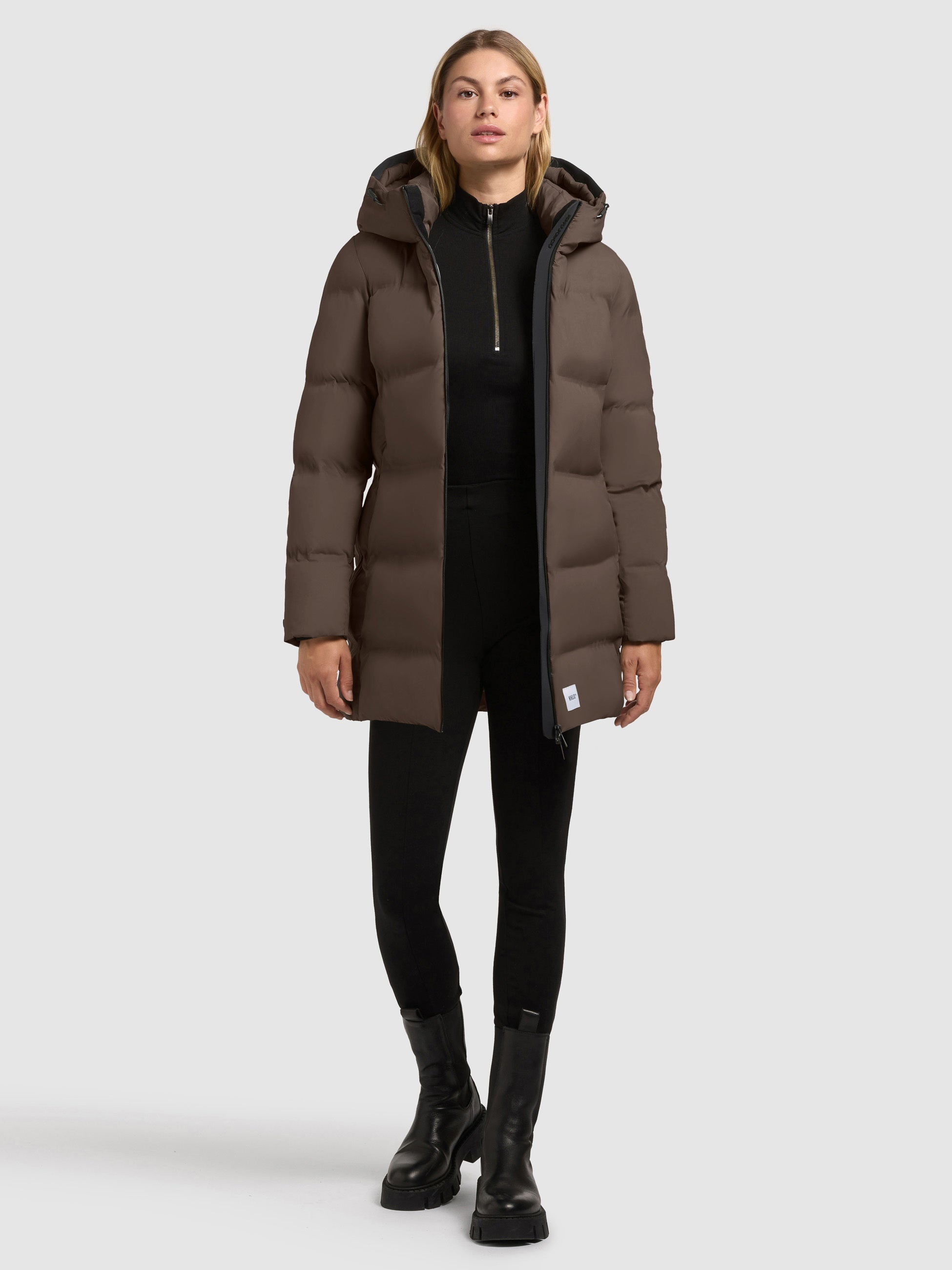khujo-steppjacke-tanare3-dull-green-damen image 6