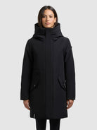 khujo-diance-damen-kurzmantel-black image 4