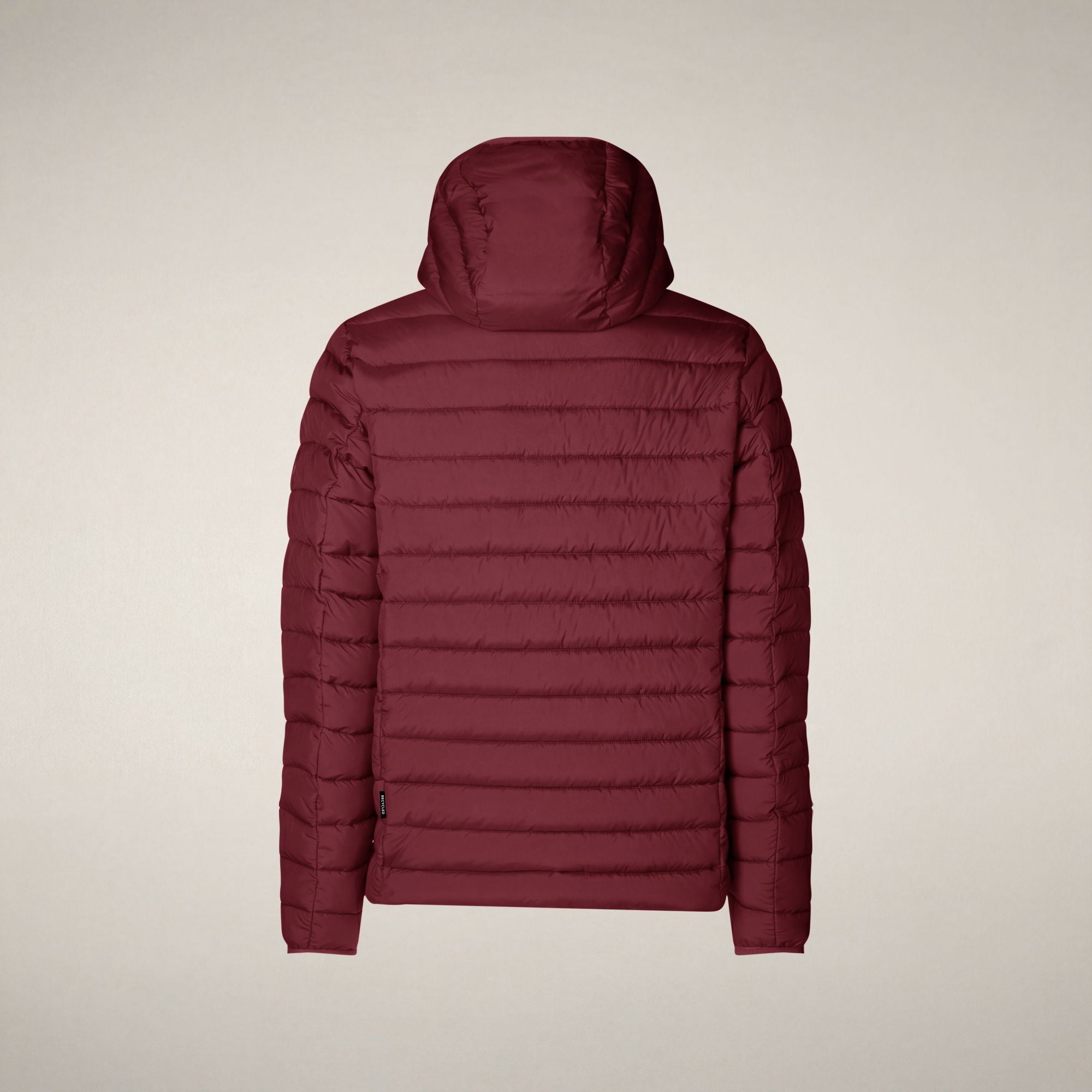 save-the-duck-juncus-herren-puffer-bordeaux-winterjacke-mit-kapuze image 4