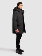 khujo-coat-figaro-obrage-gray-damen-parka-loose-fit image 2