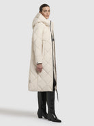 khujo-coat-elow-damen-steppmantel-cream-white-knielang-regular-fit image 6