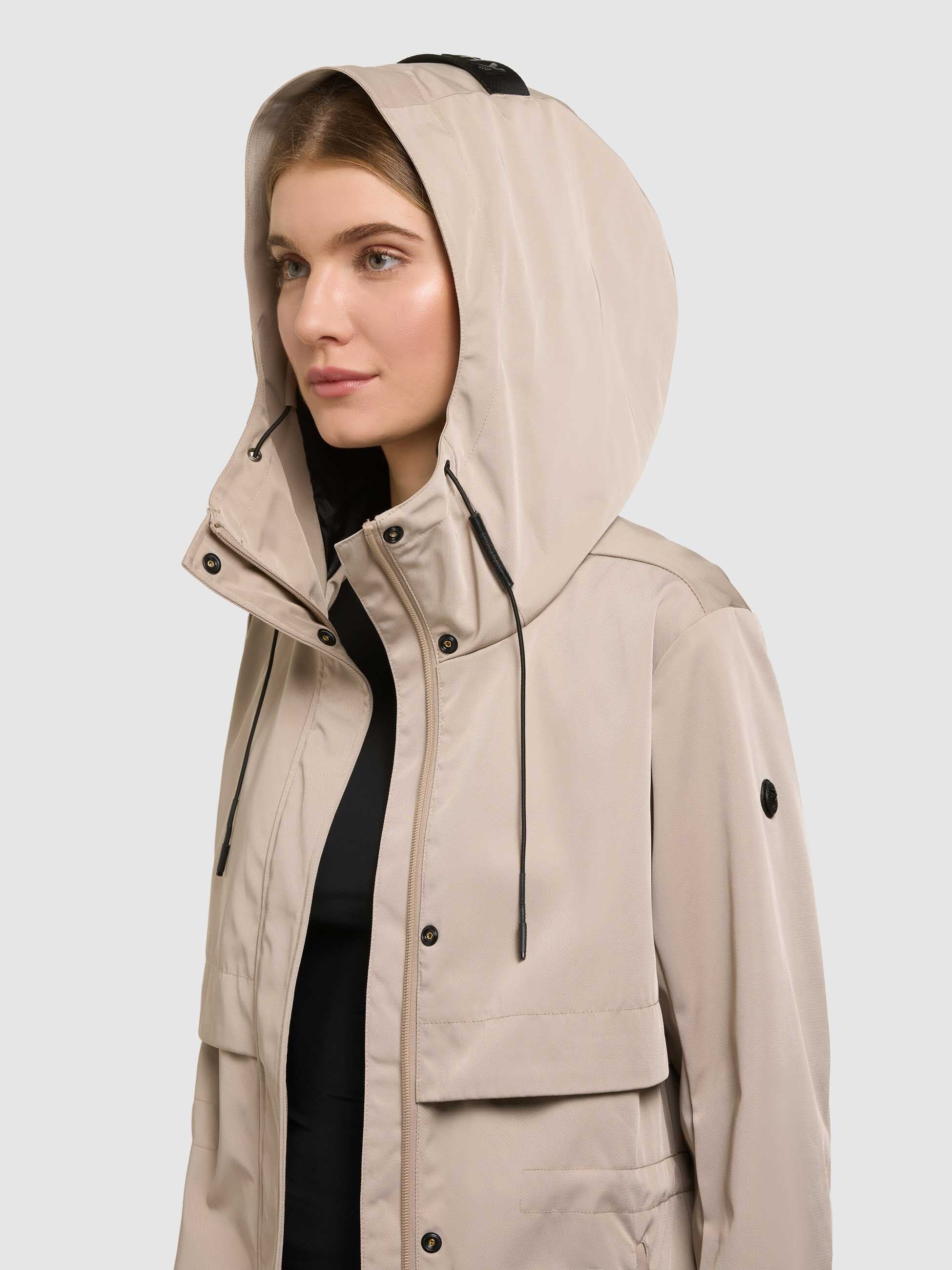 khujo-mantel-manao2-latte-beige-damen-sommerparka-regular-fit image 7
