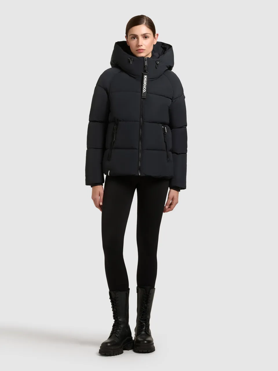 khujo-jacke-ono-port-blue-steppjacke-damen-winter image 1