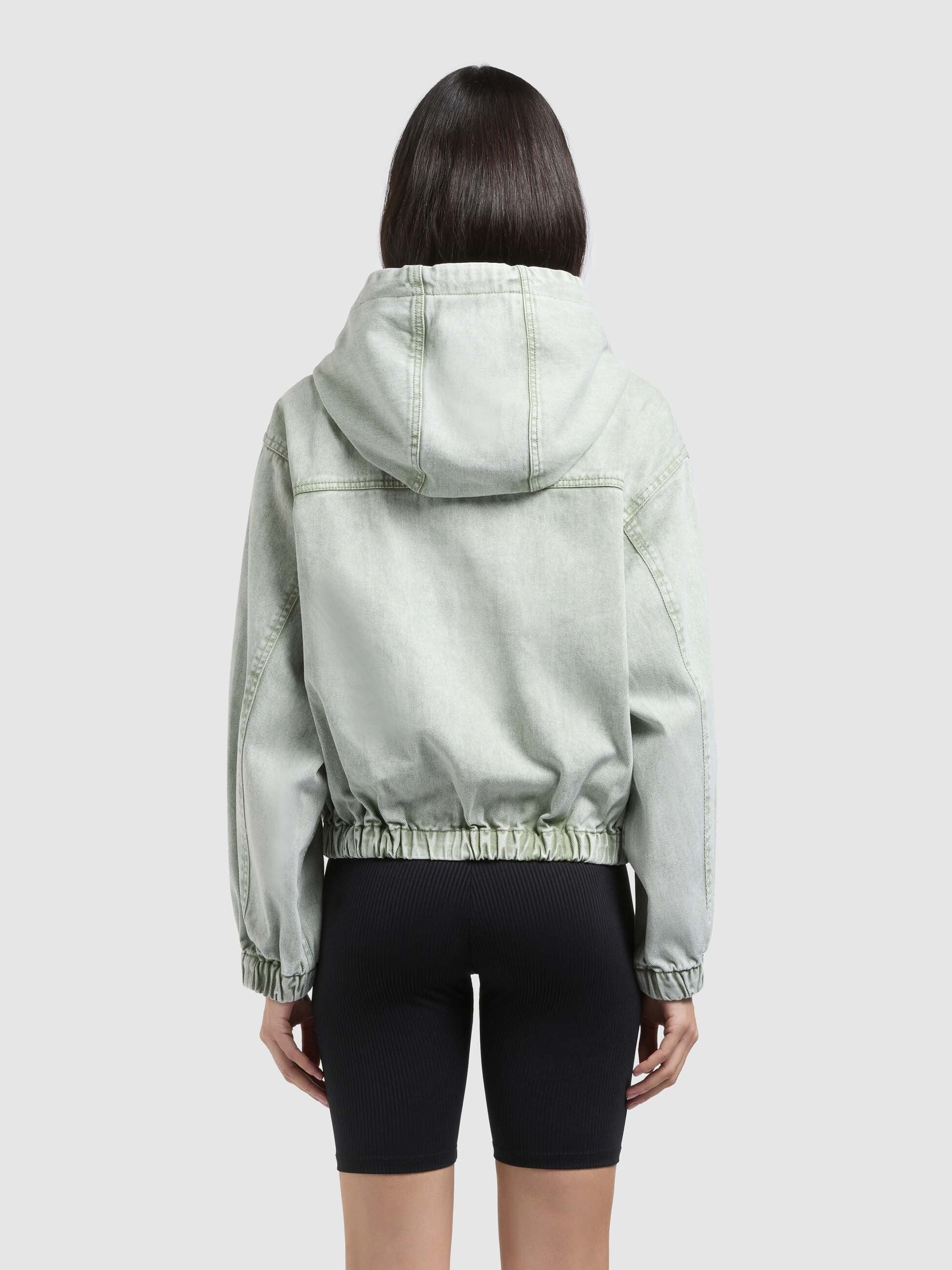 khujo-jacke-gretel-seagreen-damen-jeans-blouson-oversize-mit-kapuze image 3