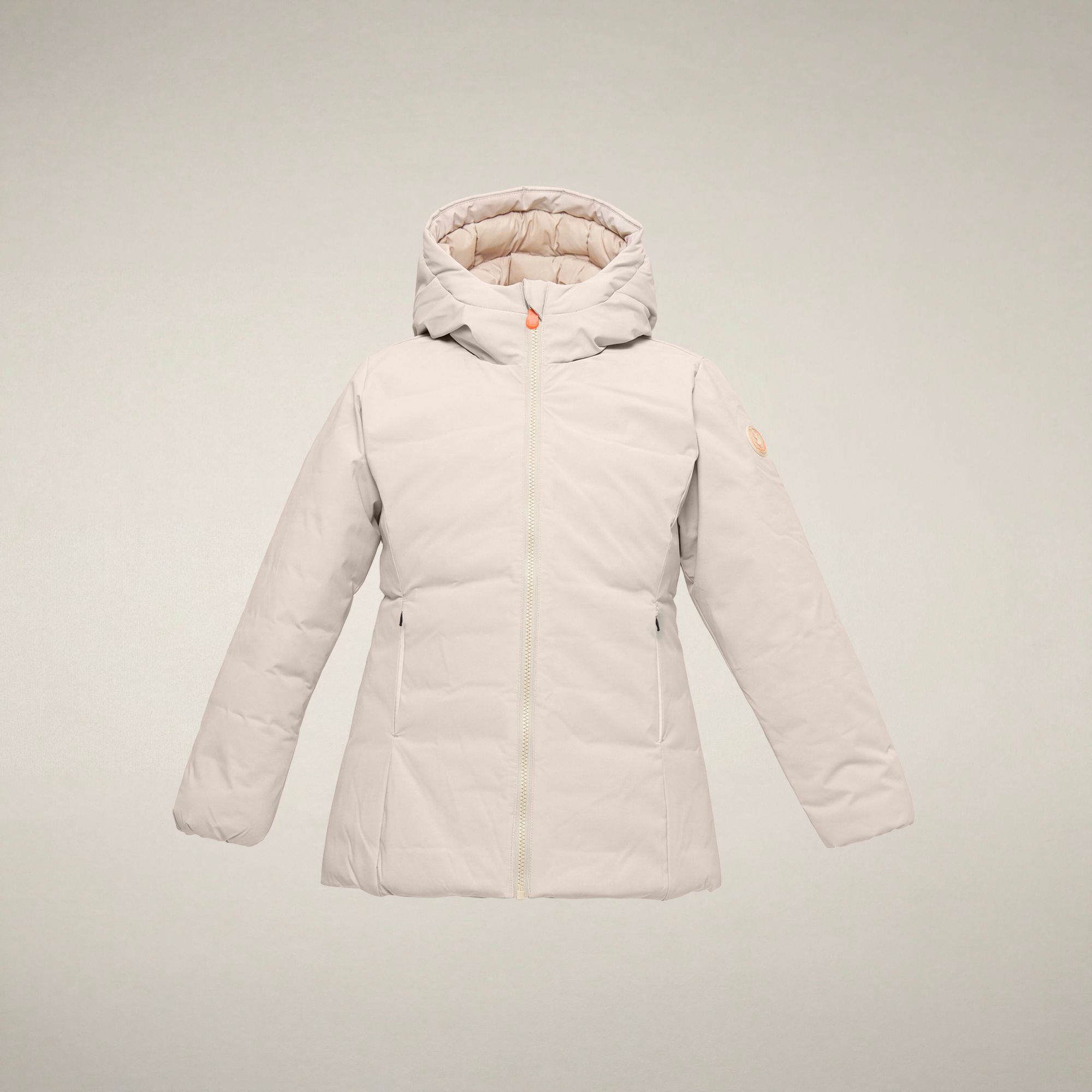 save-the-duck-cassie-m-dchen-parka-regenjacke-in-rainy-beige image 1