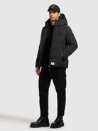 khujo-jacke-loga2-dunkelgrau-damen-steppjacke-mit-rucksacktr-gern image 2