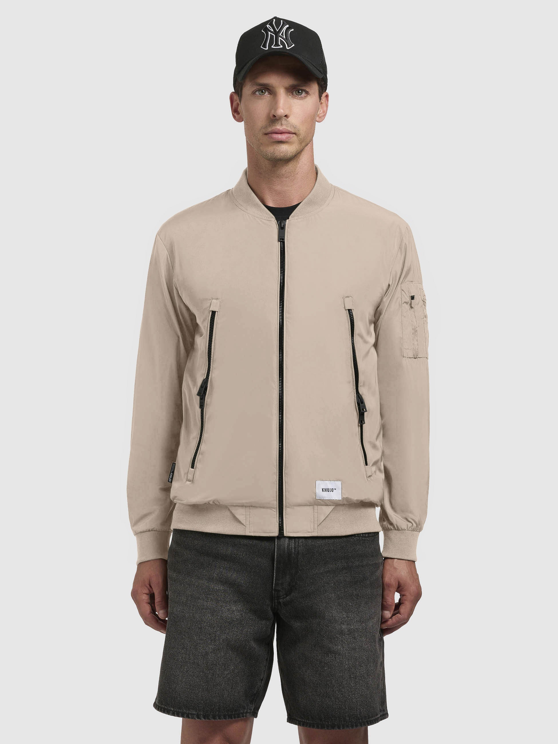 khujo-jacke-listener-beige-bomberjacke-blouson-h-ftlang image 4