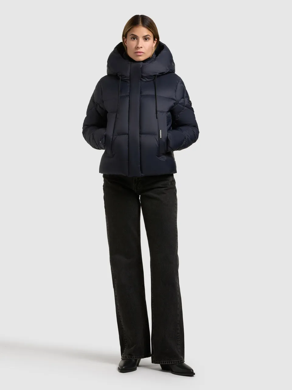 khujo-jacke-dafna-midnight-blue-steppjacke-damen-slim-fit image 1