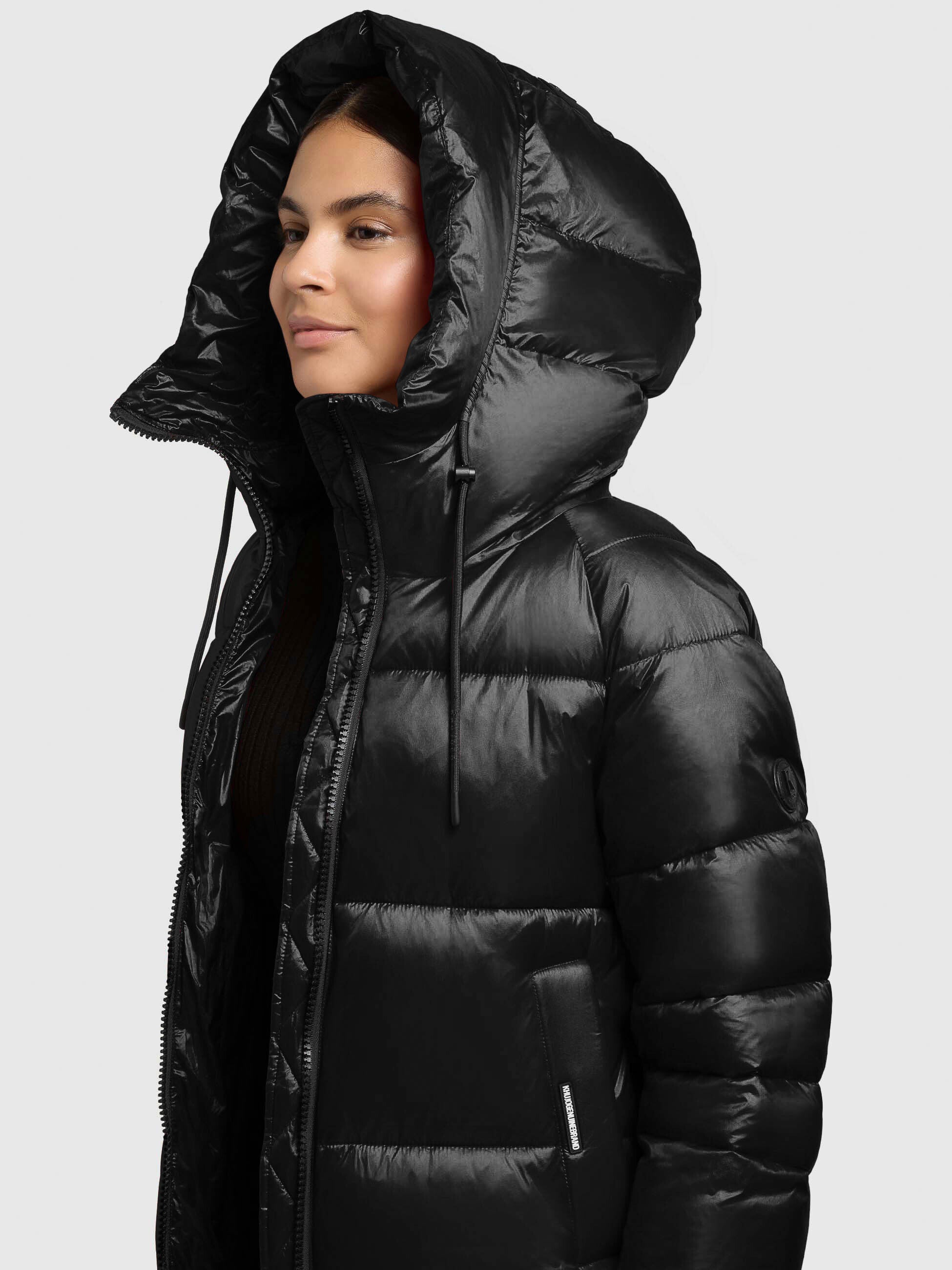 khujo-jacke-cara-black-gl-nzende-steppjacke-loose-fit image 7