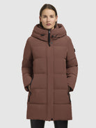 khujo-lola-steppjacke-red-brown-wattiert image 4