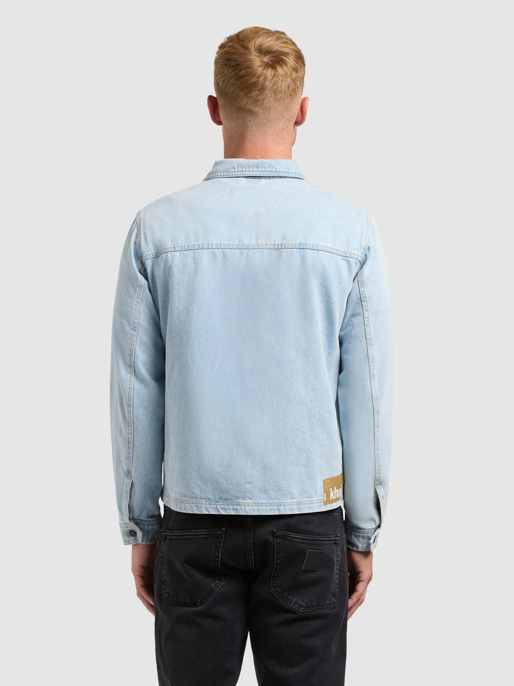 khujo-jacke-reilly-light-blue-jeansjacke-regular-fit image 3