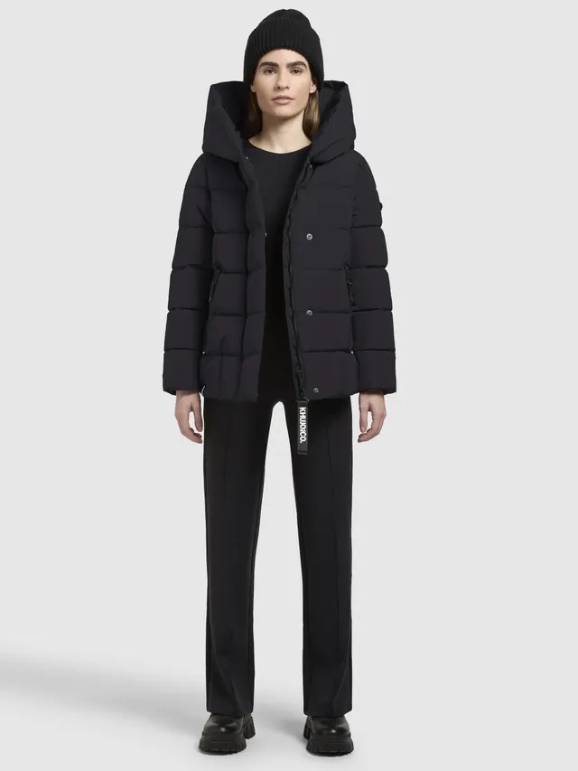 khujo-jacke-camea-schwarz-damen-steppjacke-h-ftlang-regular-fit image 1