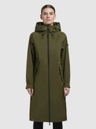 khujo-pinax-damen-mantel-sommerparka-knielang-olive image 4