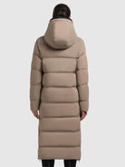 khujo-mantel-larea4-greige-wadenlanger-damen-steppmantel-regular-fit image 3