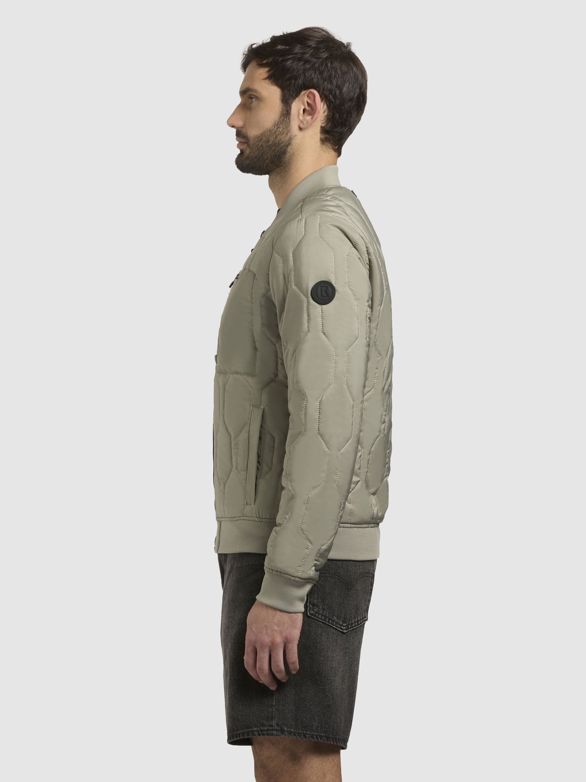 khujo-jacke-rason-graugr-n-steppjacke-h-ftlang-mit-brusttasche image 5