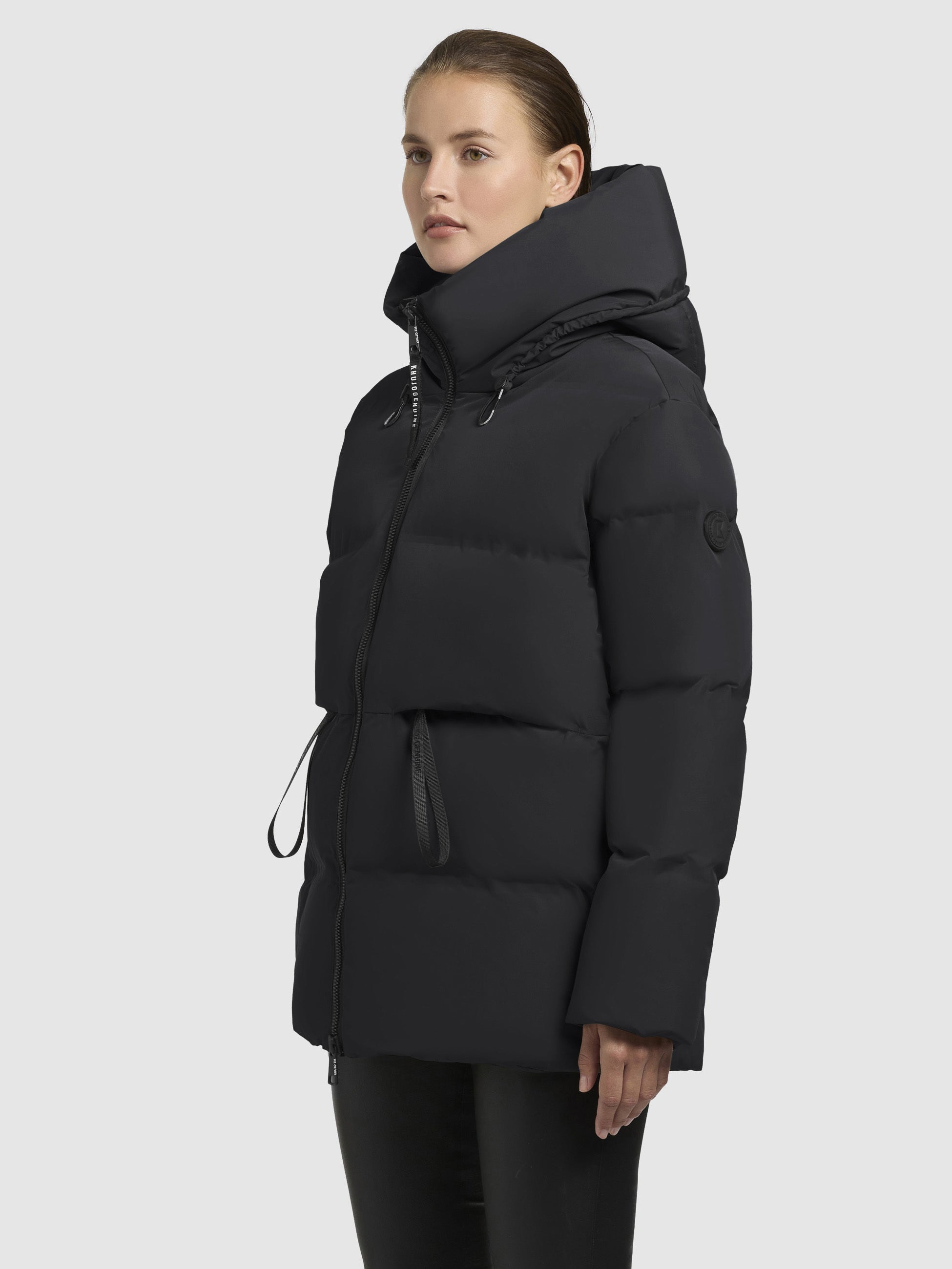 khujo-jacke-ellis-schwarz-steppjacke image 5