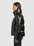 khujo-rinja-shiny-damen-jacke-dark-gray-regular-fit image 5