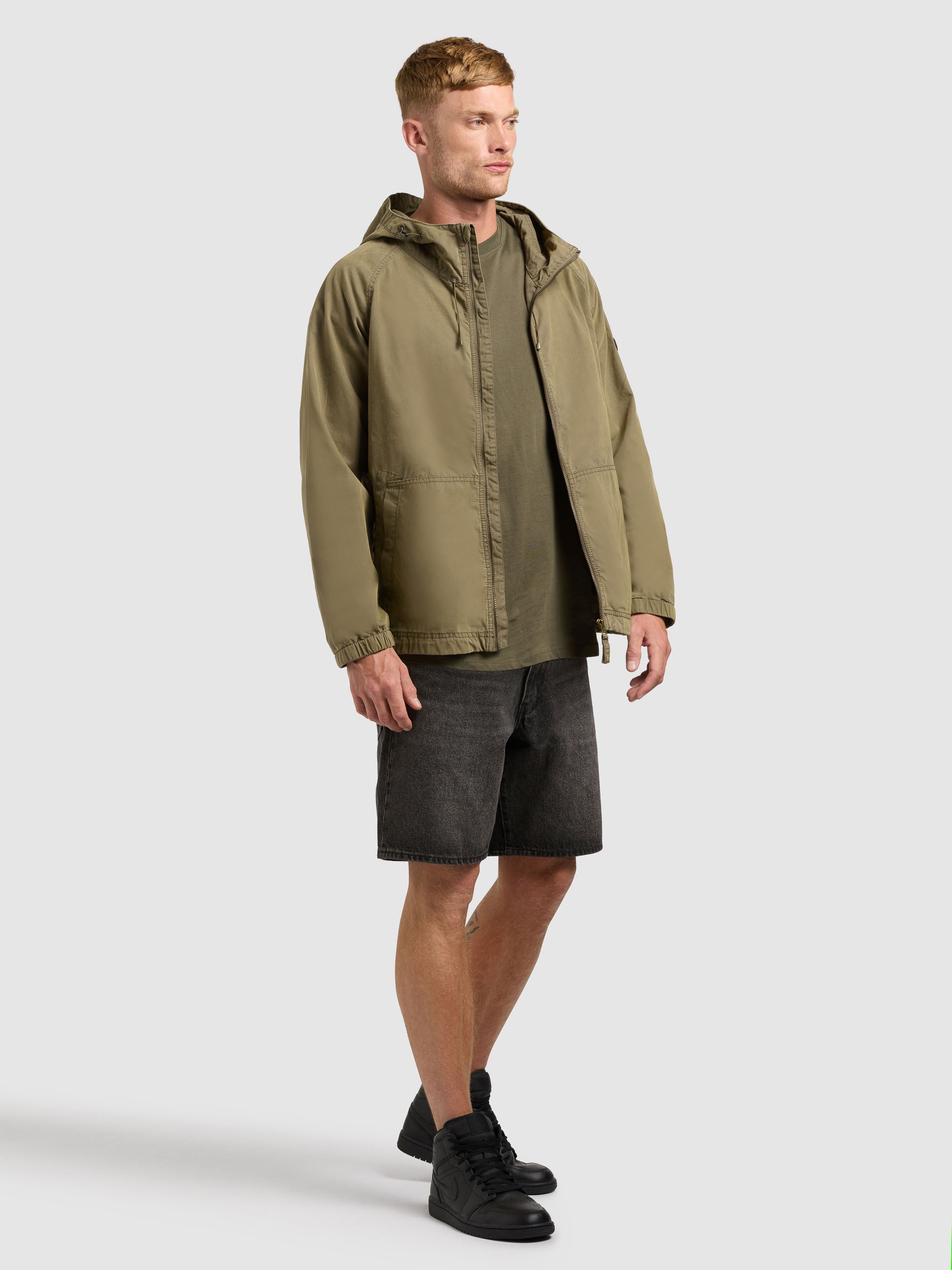khujo-jacke-weru-turtle-green-blousonjacke-mit-kapuze image 7
