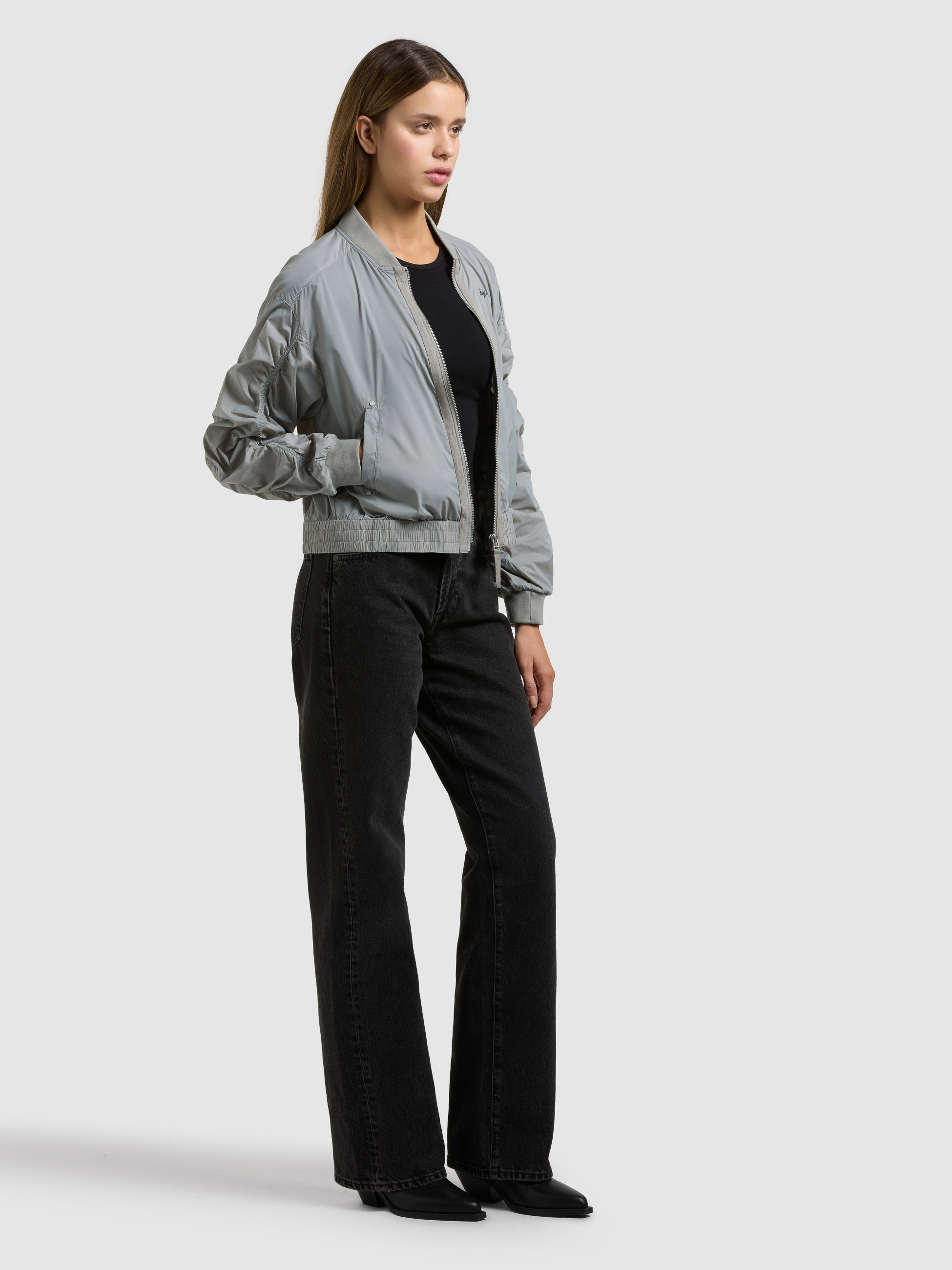 khujo-jacke-tuvay-cloud-green-blouson-bomberjacke-damen image 5