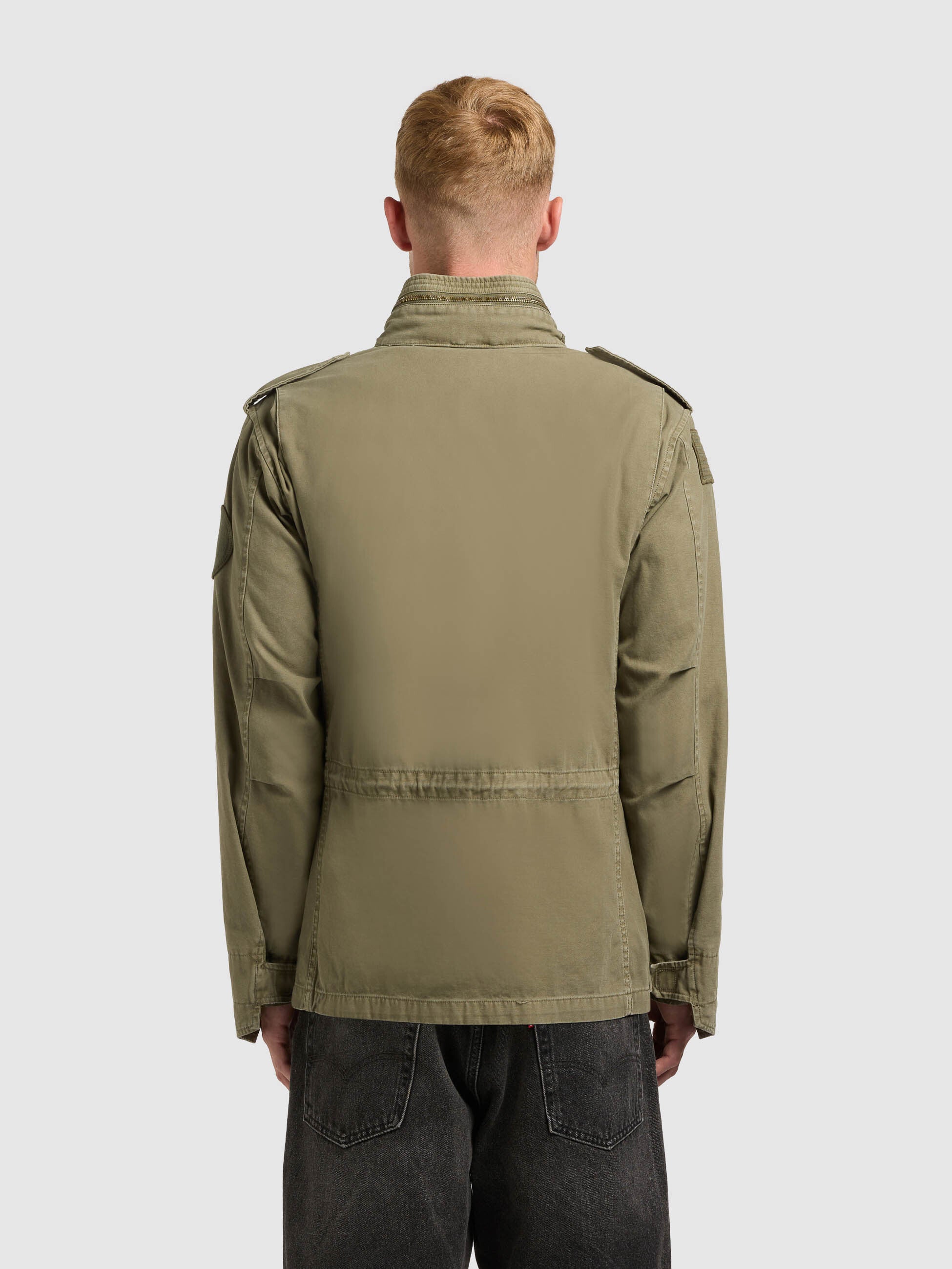 khujo-jacke-gene-olive-damen-fieldjacket-regular-fit image 3