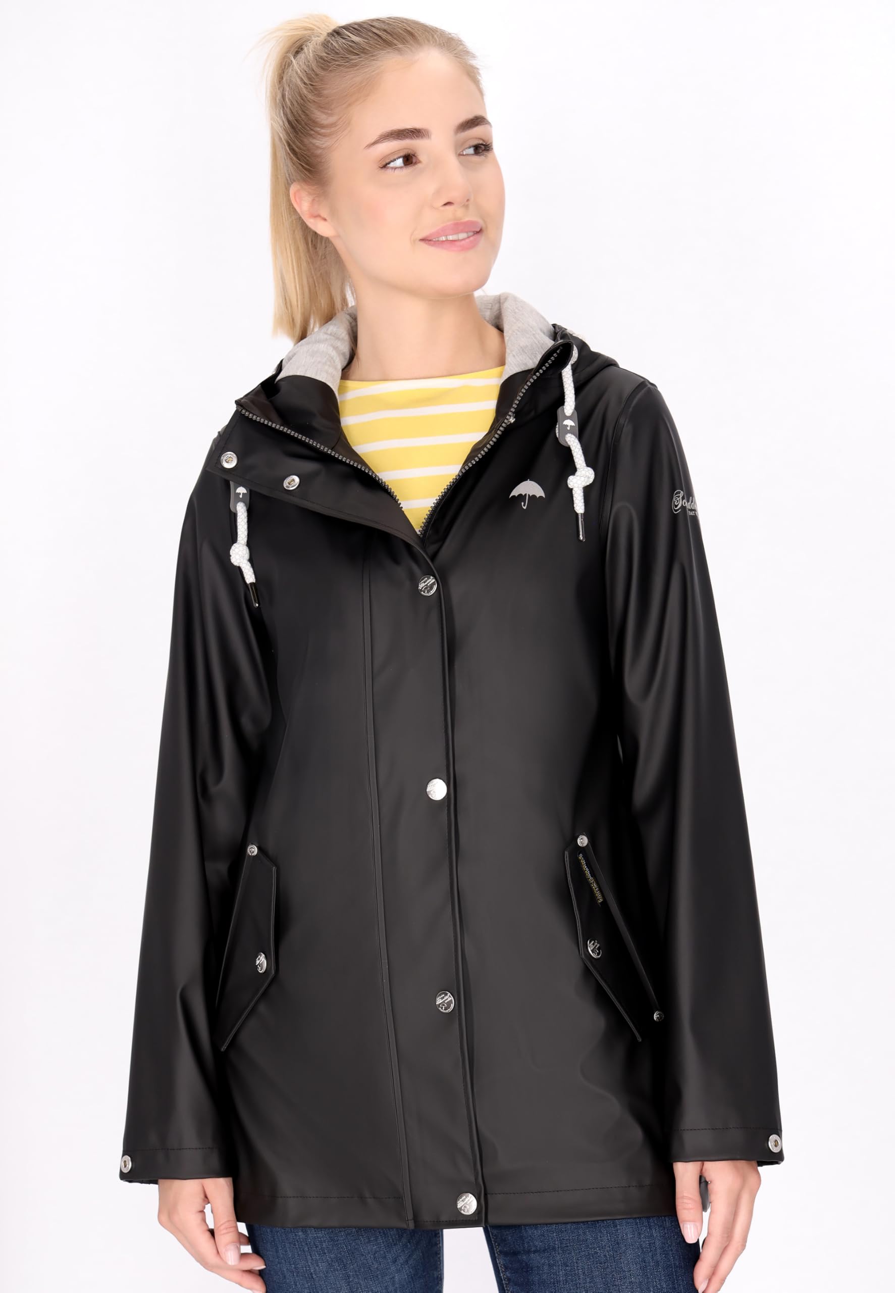schmuddelwedda-damen-regenjacke-mit-kapuze-allwetter-klassiker image 3