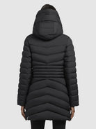 khujo-coat-samar-black-damen-steppmantel-mit-kapuze image 3