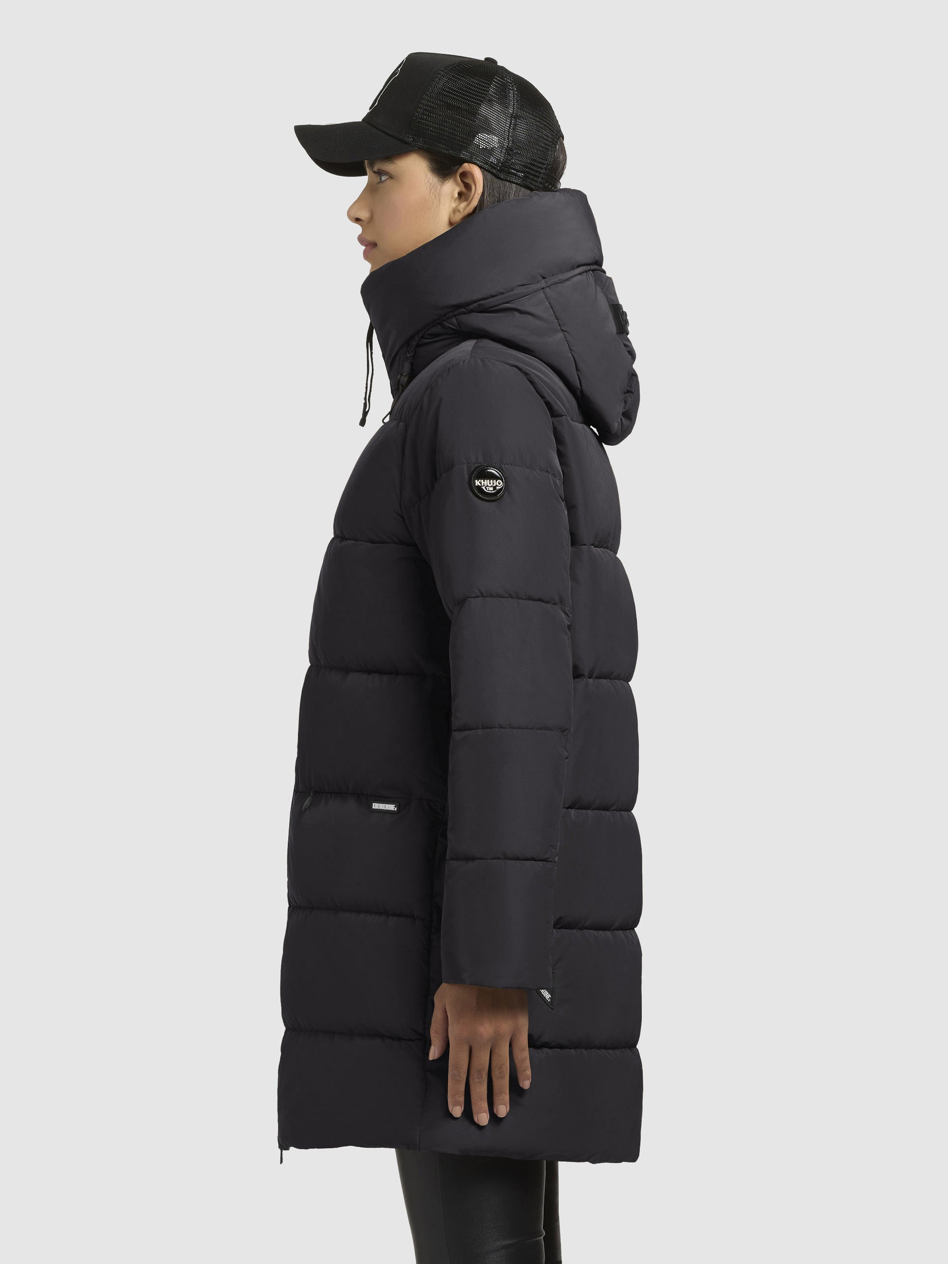 khujo-mantel-phia-dunkelgrau-wintermantel-damen-loose-fit-wattiert image 5
