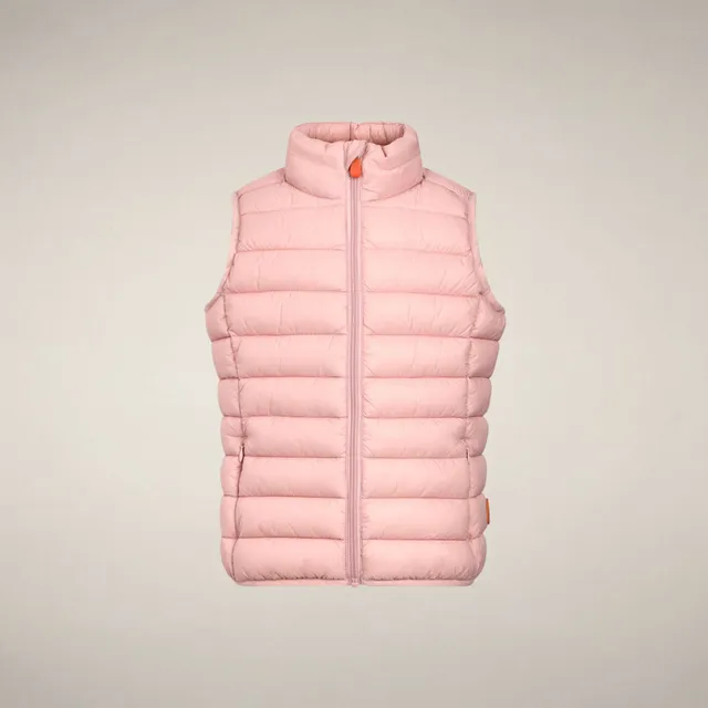 save-the-duck-andy-gilet-weste-unisex-junior-puderrosa image 1