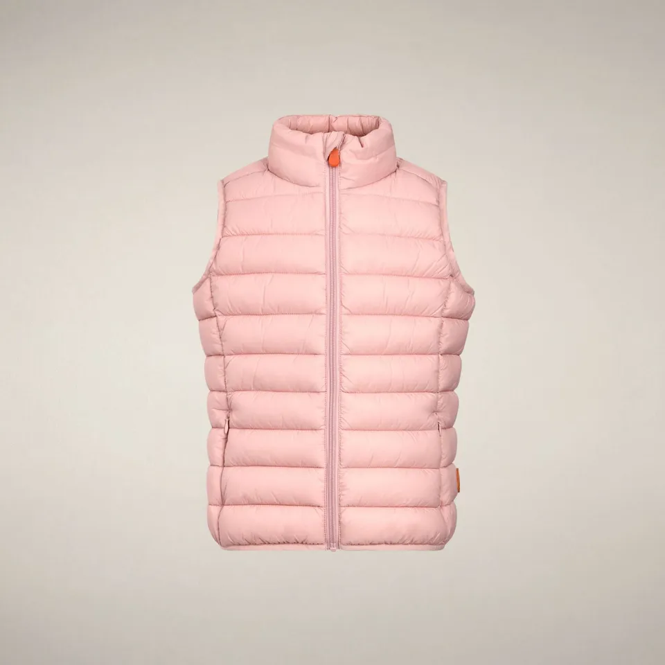 save-the-duck-andy-gilet-weste-unisex-junior-puderrosa image 1