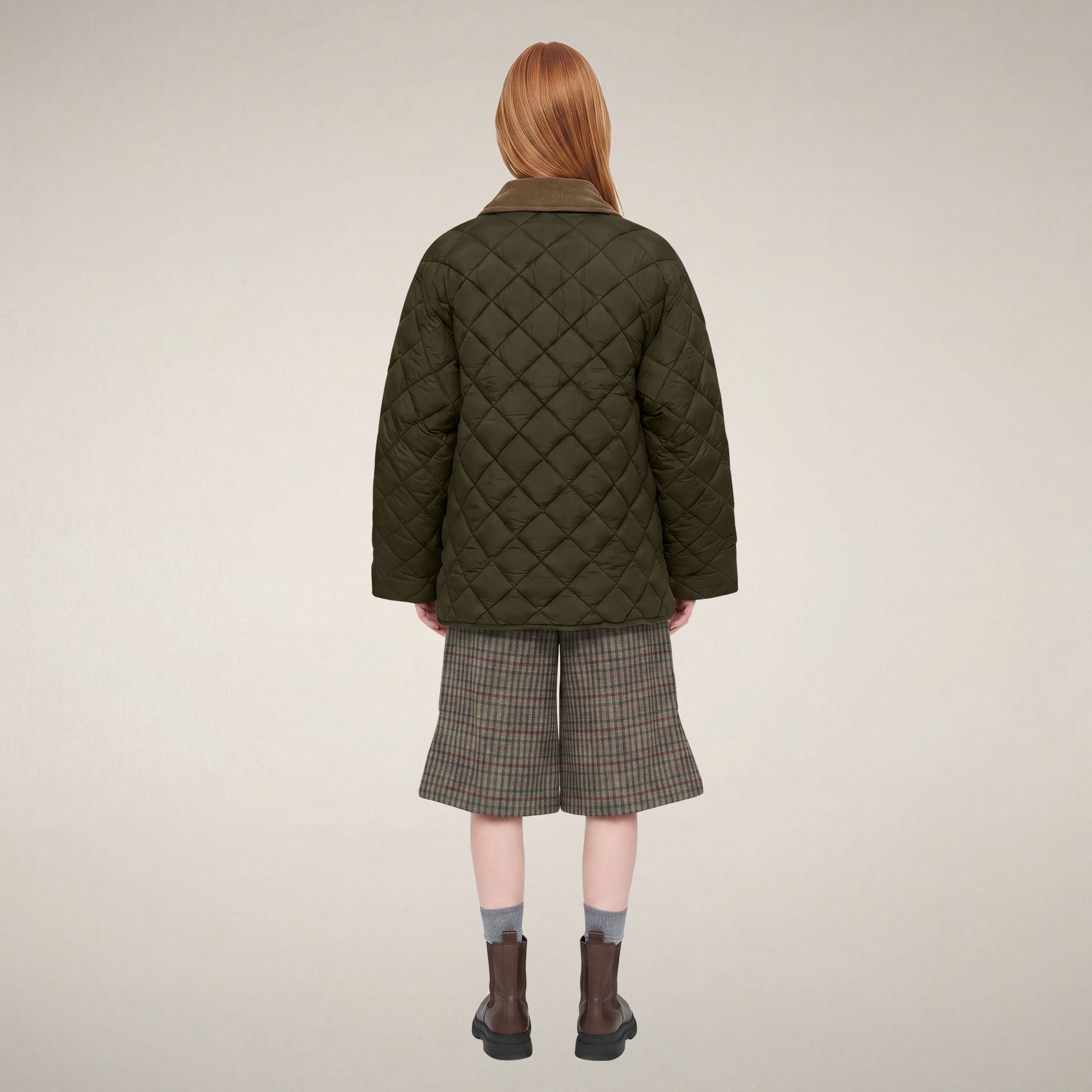 save-the-duck-jodie-damen-steppjacke-gr-n-snake image 2