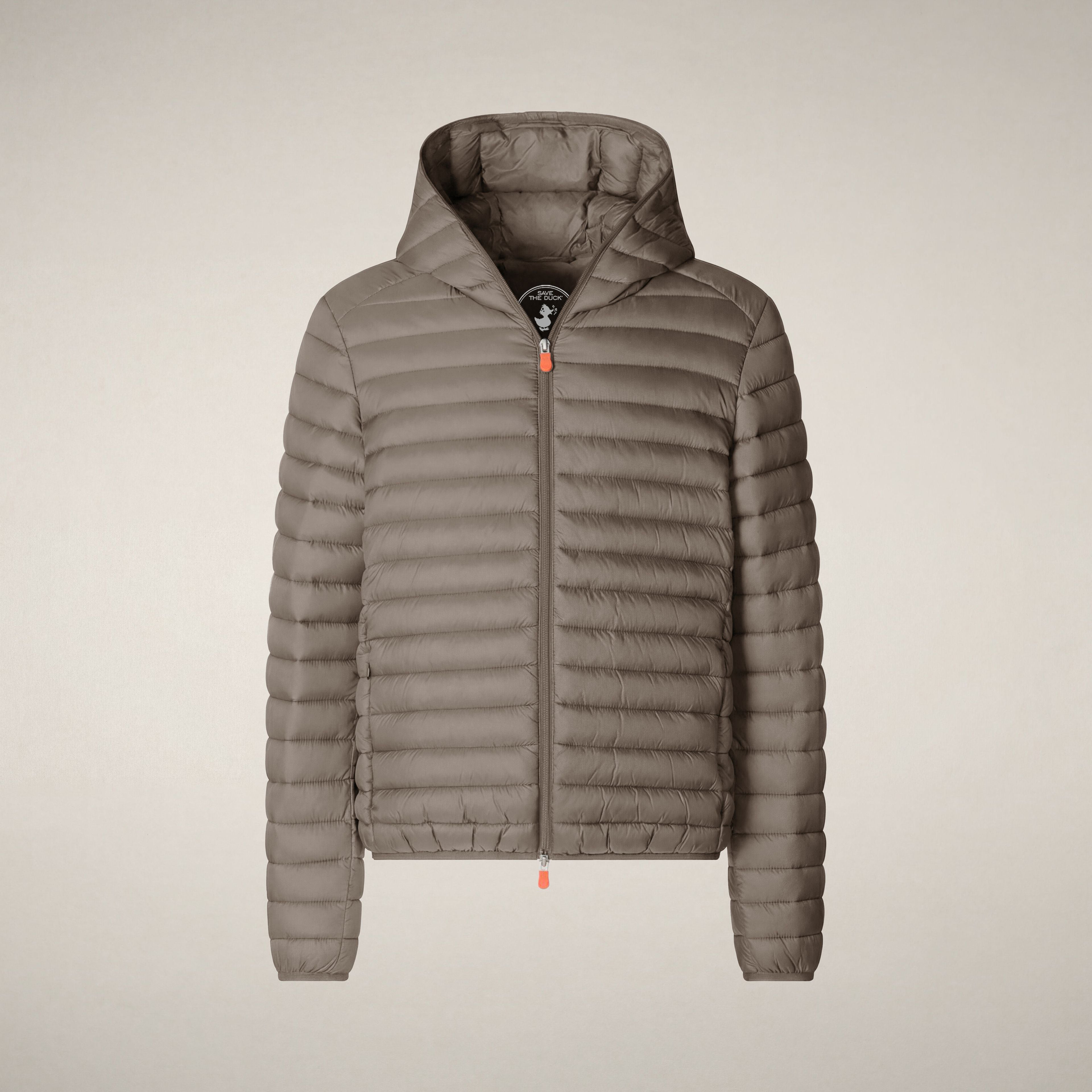 save-the-duck-donald-herren-daunenjacke-grau-elefant-mit-kapuze image 3