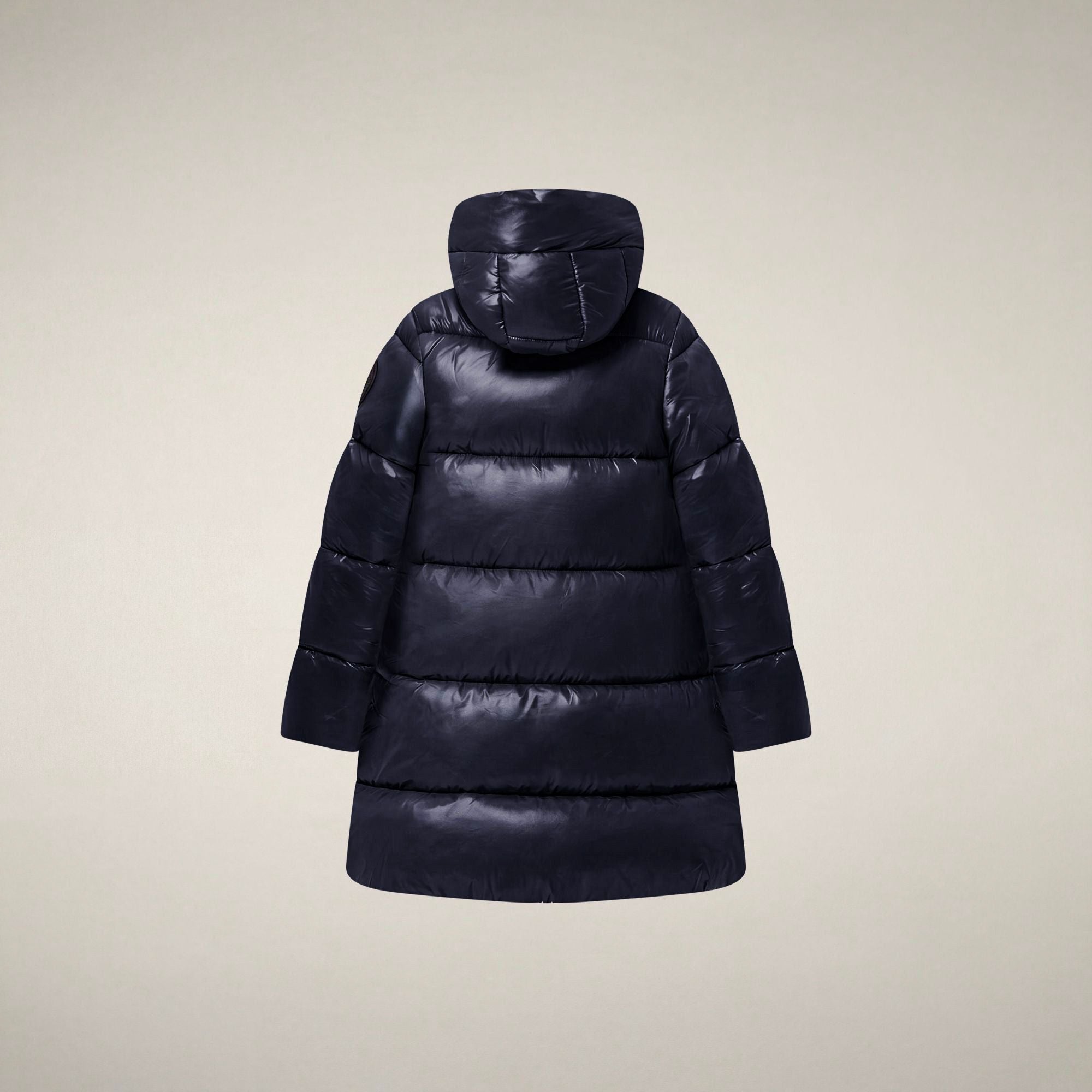 save-the-duck-millie-m-dchen-daunenjacke-lang-schwarz-blau image 2