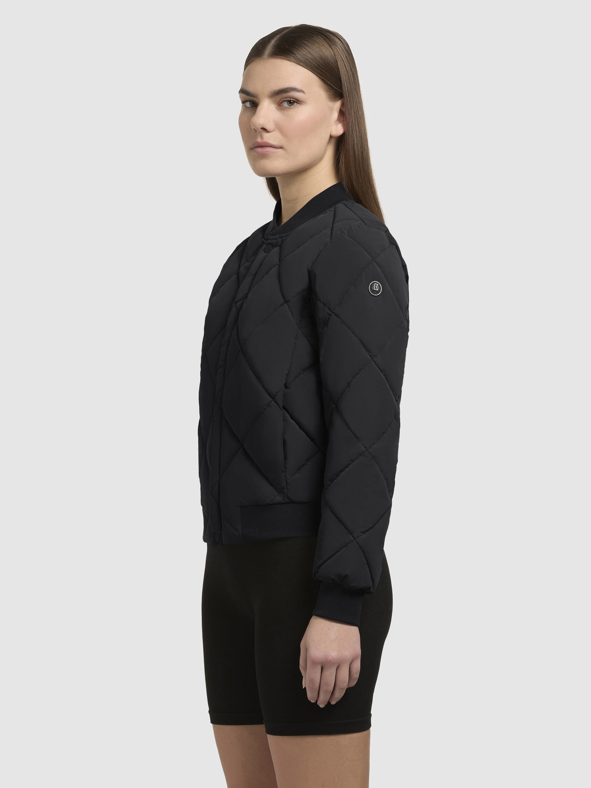 khujo-ange-bomberjacke-schwarz-kurz-damen image 5