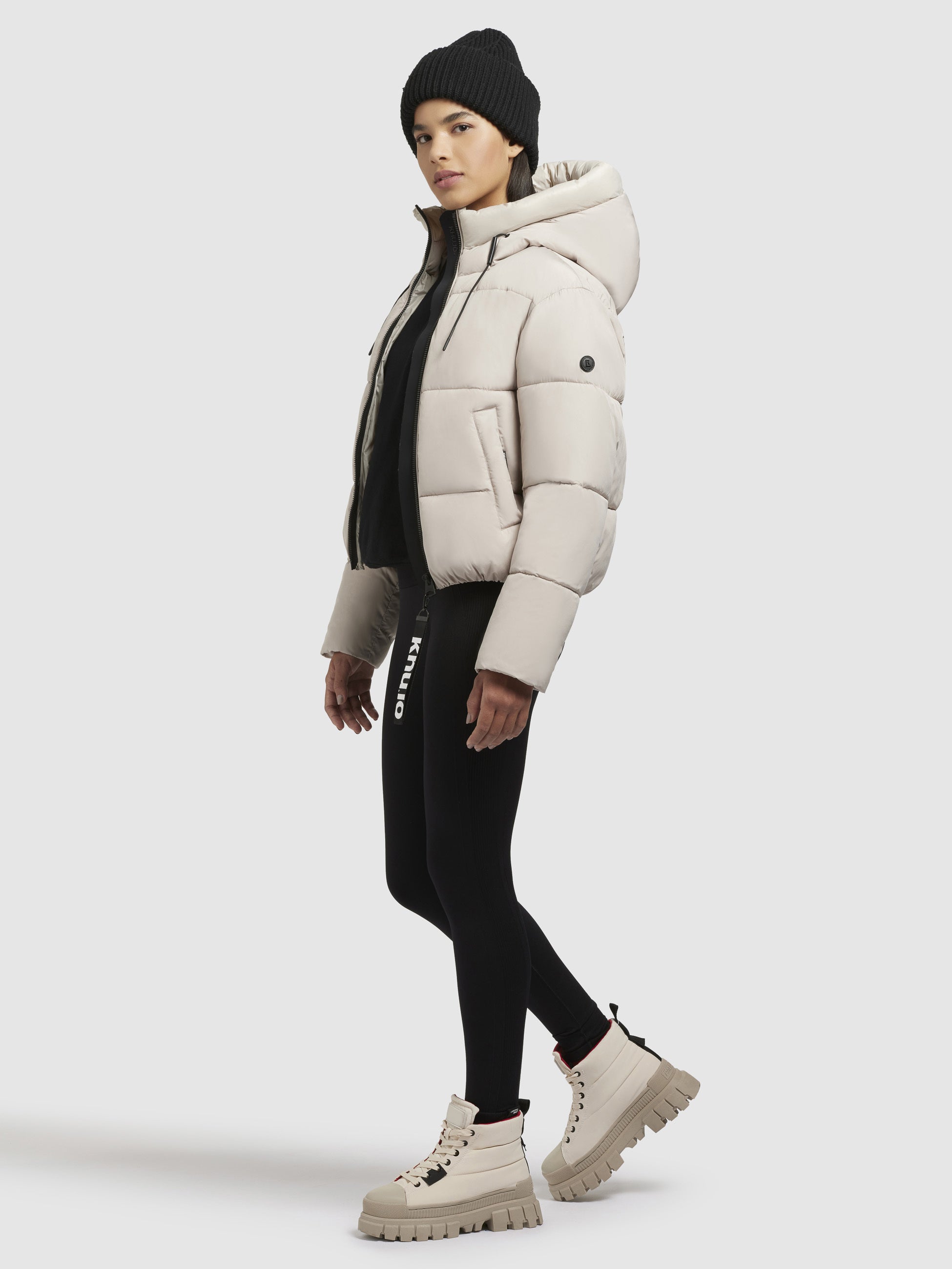 khujo-elida-damen-steppjacke-hellbeige image 6