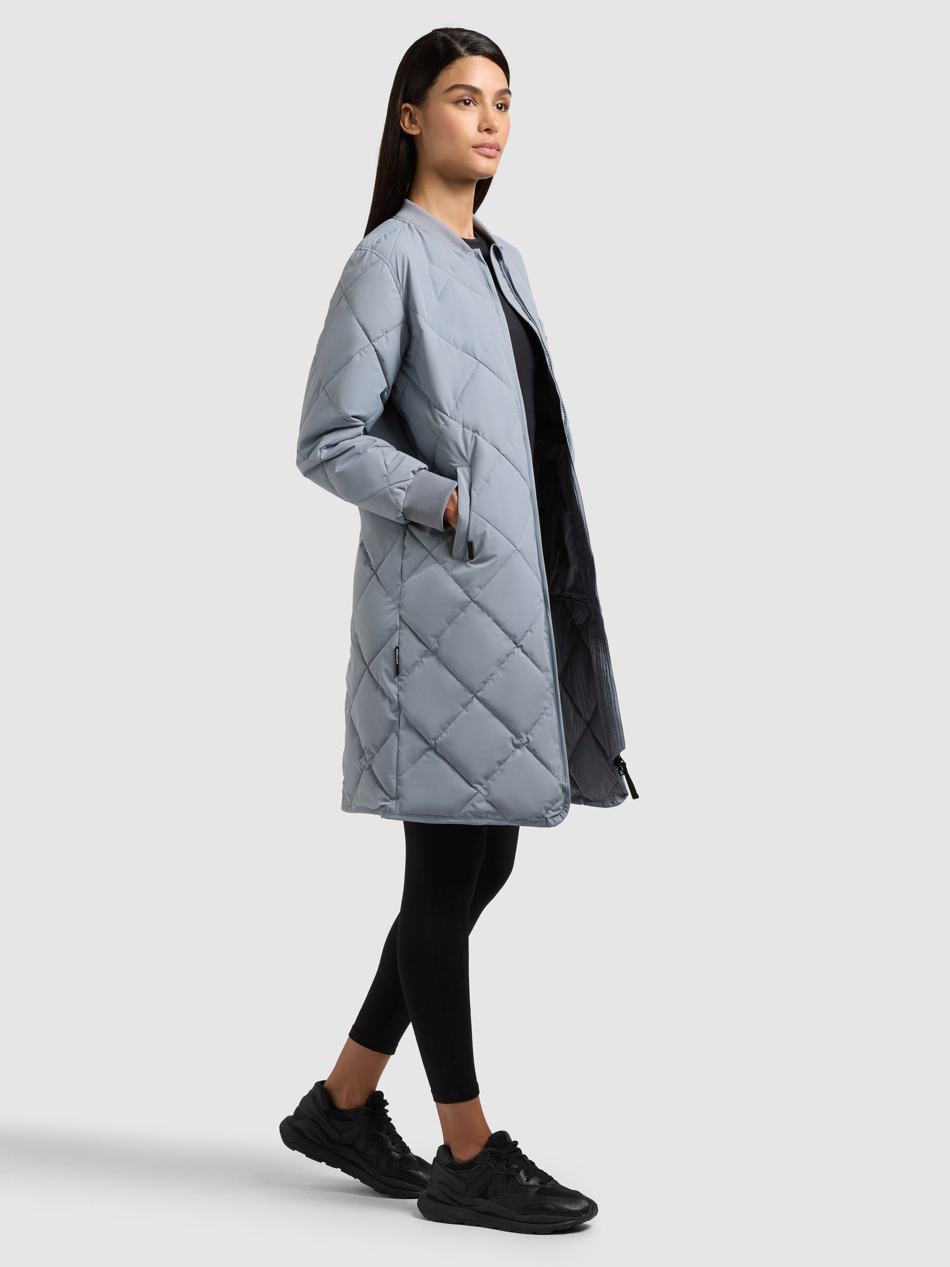 khujo-mantel-ymal2-misty-blue-leichter-stepp-kurzmantel-regular-fit image 6