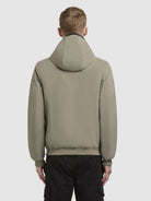khujo-larm-jacke-graugr-n-kapuzenjacke-regular-fit-mit-zwei-wege-rei-verschluss image 3
