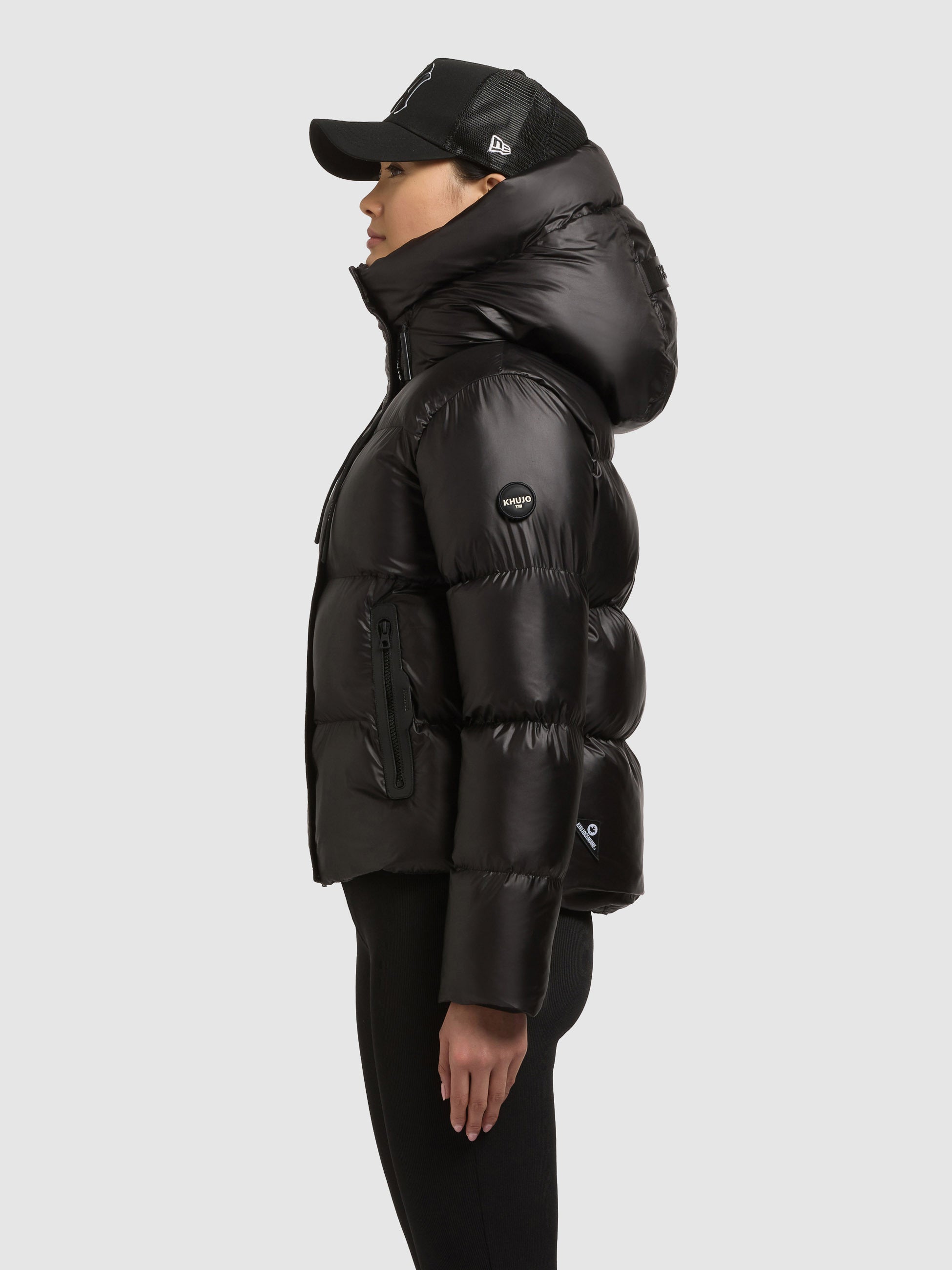 khujo-enits-shiny-damen-steppjacke-black-gl-nzend image 5
