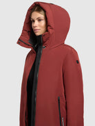 khujo-coat-nellen-dark-red-damen-wintermantel-knielang image 6