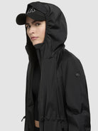 khujo-coat-tuuli-black-knielanger-windbreaker-mit-kapuze image 8
