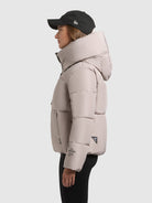khujo-jacke-audrey-matt-dusty-beige-damen-steppjacke-h-ftlang-mit-kapuze image 5