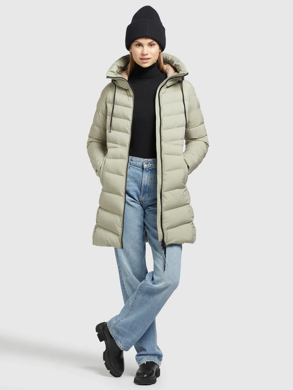 khujo-tuhani2-matt-damen-jacke-mintgr-n image 1